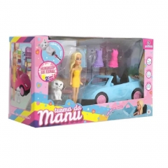 Manu Com Carrinho Turma Da Manu - Polibrinq BN5093