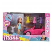 Cacau Com Carrinho Turma Da Manu - Polibrinq BN5093