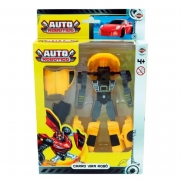 Amarelo Carro Vira Robô - Toyng 46936