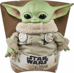 Grogu Aperte E Pisca Pelúcia Star Wars - Mattel HJM25
