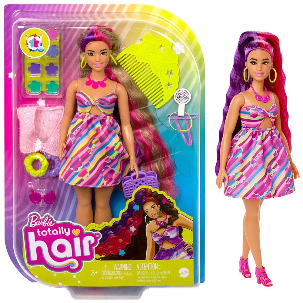 Barbie Fashion Totally Hair Coração- Mattel