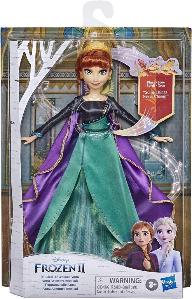 Boneca Frozen 2 - Anna E Acessórios Irmãs Com Estilo Hasbro