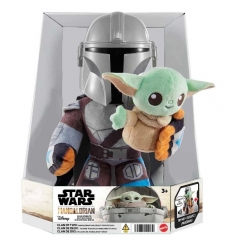 Pelúcia Sonora Mandaloriano E Grogu Baby Yoda - Mattel HPC19