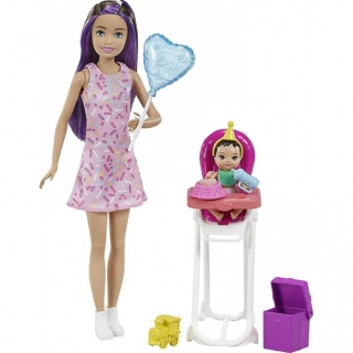 Negra Minha Primeira Barbie - Mattel HLL18-HLL20 - Noy Brinquedos