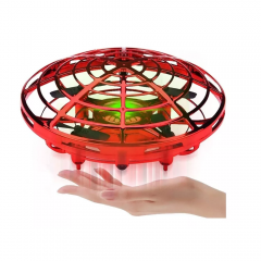Vermelho Quadricoptero Ufo Sensor - Polibrinq DN10005