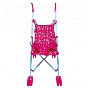 Pequeno Uni Baby Carrinho Dobrável De Boneca Sortido - Polibrinq 7026