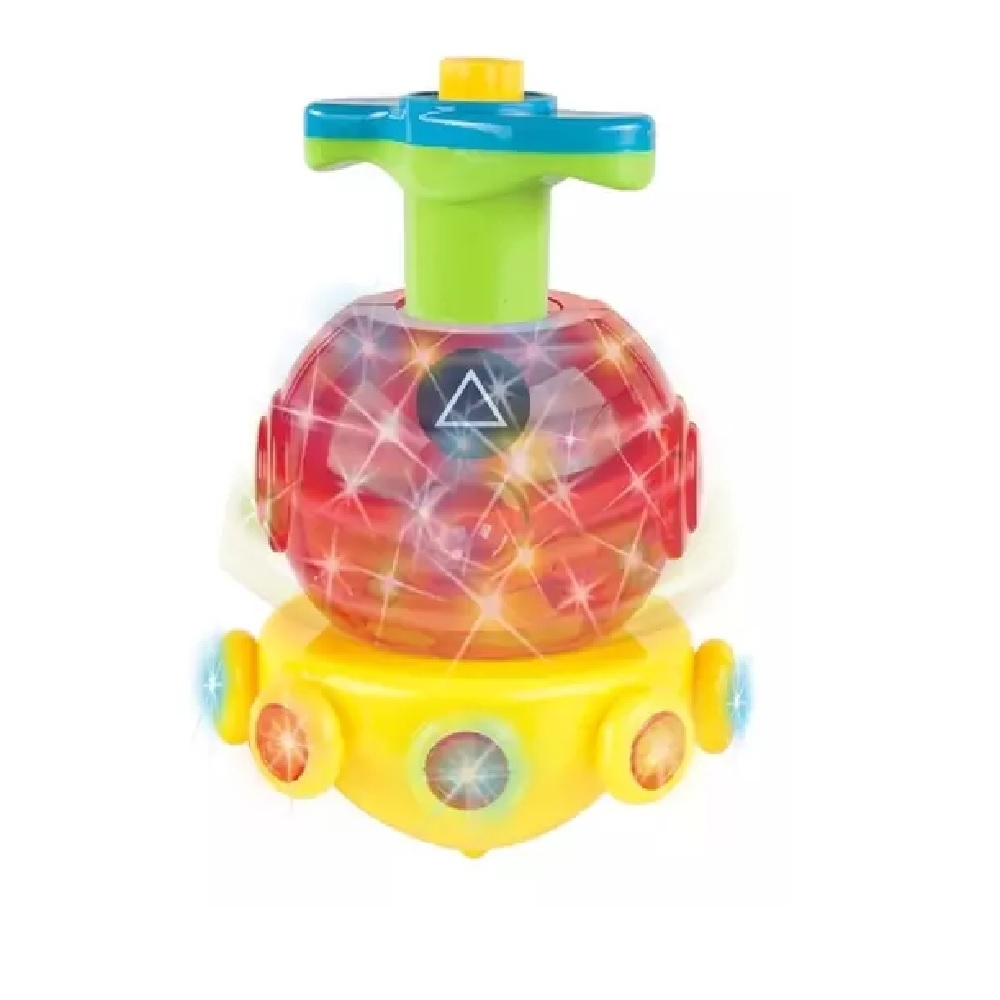 Brinquedo Pião Super Divertido com Luz e Som - Fenix