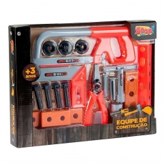 Kit Ferramentas Equipe De Construção - Zoop Toys ZP00407