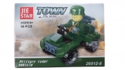 30 Peças Veículo Militar Town City Blocos De Montar - VILTO 20512-8