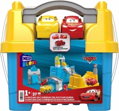 Aventura Corridas Relâmpago Mcqueen Mega Bloks - Mattel HHN04