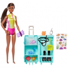 Bióloga Marinha Barbie Profissões - Mattel HMH27