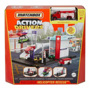 Resgate Do Helicóptero Pista Matchbox - Mattel GVY82-GVY83