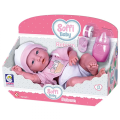 Boneca Soffi Baby Reborn - Cotiplas 2657