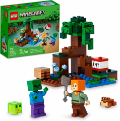 A Aventura No Pantano Lego Minecreft - Lego 21240