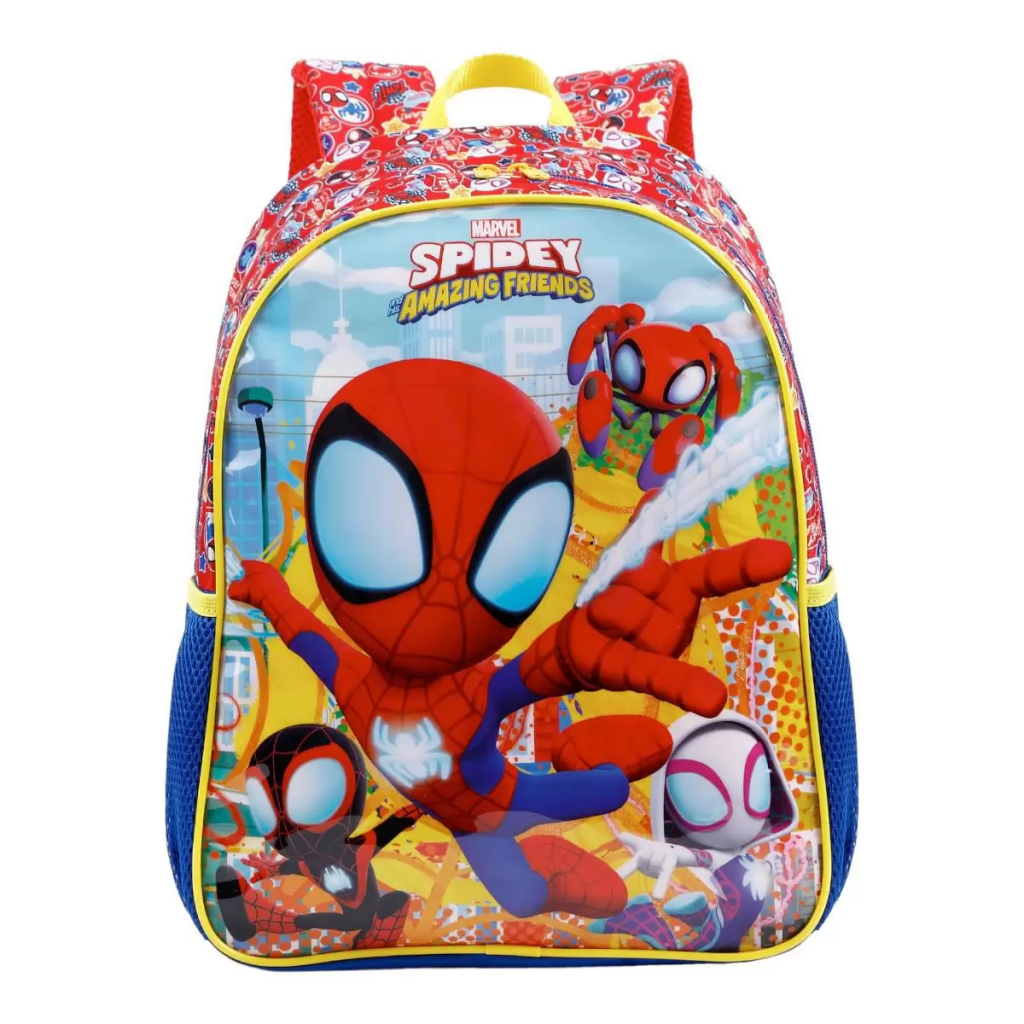 Mochila Spidey Amazing Friends - Xerius 11712 - Noy Brinquedos