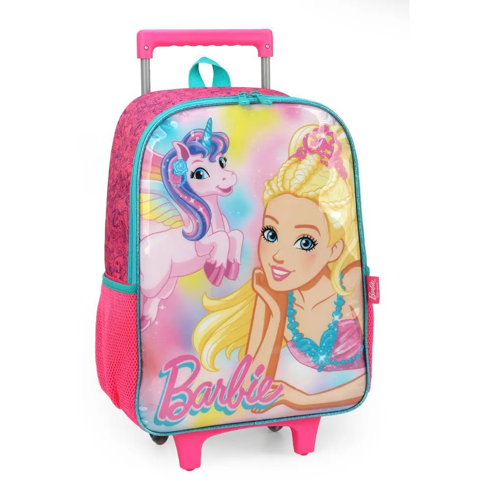 Mochila Barbie A Princesa e A Pop Star G Rosa - Compre Agora