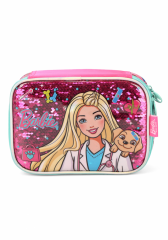 Estojo Barbie Veterinária Rosa - Luxcel EI39134BB-RO