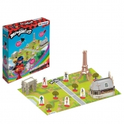 Playset Paris 3D Miraculous - Xalingo 55065