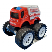 Carrinho Monster Emergência Fricção Sort - ToyKing TKAB5567