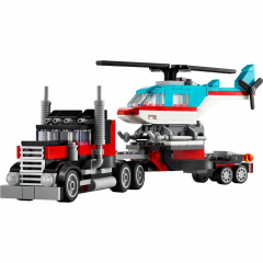 Caminhão Plataforma Helicóptero Lego Creator - Lego 31146