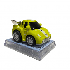 Amarelo Esportivo Fricção Miniatura Metal - AP Toys XZ-1151