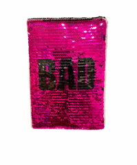 Bad Girl Caderno Lantejoulas School Brinq - Polibrinq SCB09