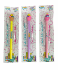 Ice Cream Caneta Divertida School Sortido - Polibrinq SCB79