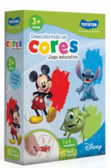 Disney Jogo Descobrindo As Cores - Toyster 002788