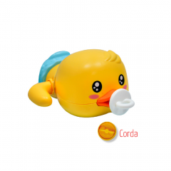 Patinho Nadador A Corda Para Bebê Sort - Polibrinq BB3008