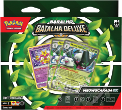 Meowscarada Baralho Batalha Deluxe Pokémon - Copag 33098