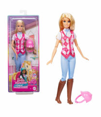 Barbie Malibu Equitação Amazona - Mattel HXJ38