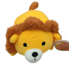 Leão Amarelo Pelúcia Bichinho Fofinho - BBR Toys R3372