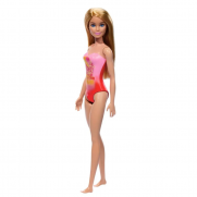 Loira Biquini Rosa Barbie Praia - Mattel DWJ99-HXX48