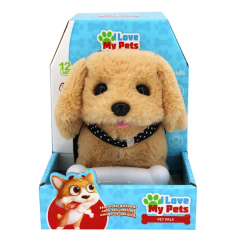 Cachorro Marrom I Love My Pets Pet Pals - Multilaser BR2057