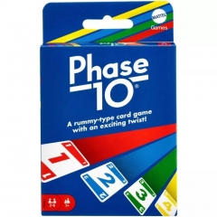 Fase 10 Jogo De Cartas - Mattel W5800