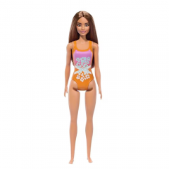 Morena Biquini Laranja Barbie Praia - Mattel DWJ99-HXX50