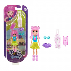 Cabelo Roxo Pacote Da Moda Polly - Mattel HNF50-HRD59