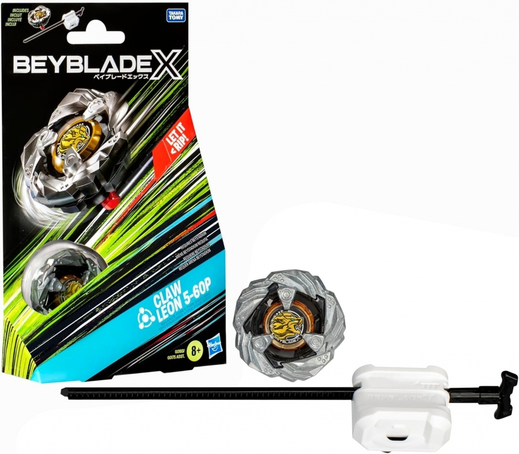 Claw Leon Pião Beyblade X - Hasbro G0193 - Noy Brinquedos