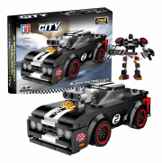 Black Rancing Car Com 212 Pcs - SP TOY-25141