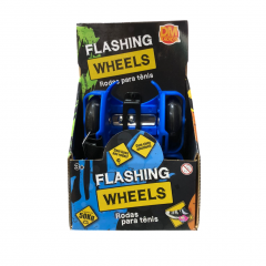 Azul Rodas Para Tênis Flashing Wheels - DM TOYS DMR5626
