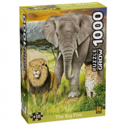 The Big Five Quebra-Cabeças 1000 Peças - Grow 04265