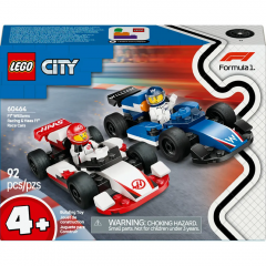Carros Da Williams Racing E Haas F1 Lego City - Lego 60464