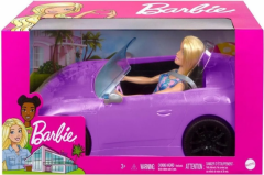 Carro Conversivel Da Barbie Roxo - Mattel HBY29