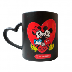 Caneca Magic 300Ml Mickey Namorados - Zonacriativa 10026471