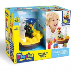 Tchuco Blocks Pirata - Samba Toys 0254