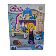 Lareira Bloco De Montar Dream Princess - ToyKing TKAB7864