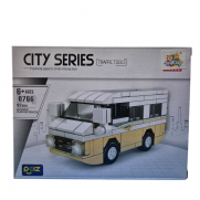 Van Amarela Blocos De Montar City Series - ToyKing TKAB7867conex