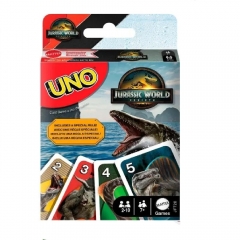 Jogo De Cartas Games Uno Jurassic World - Mattel JFT28