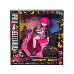 Boneca Monster High Draculaura Com Scooter - Mattel JDR61
