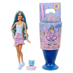 Barbie Azul Pop Reveal Animal - Mattel JFY00-JFY61